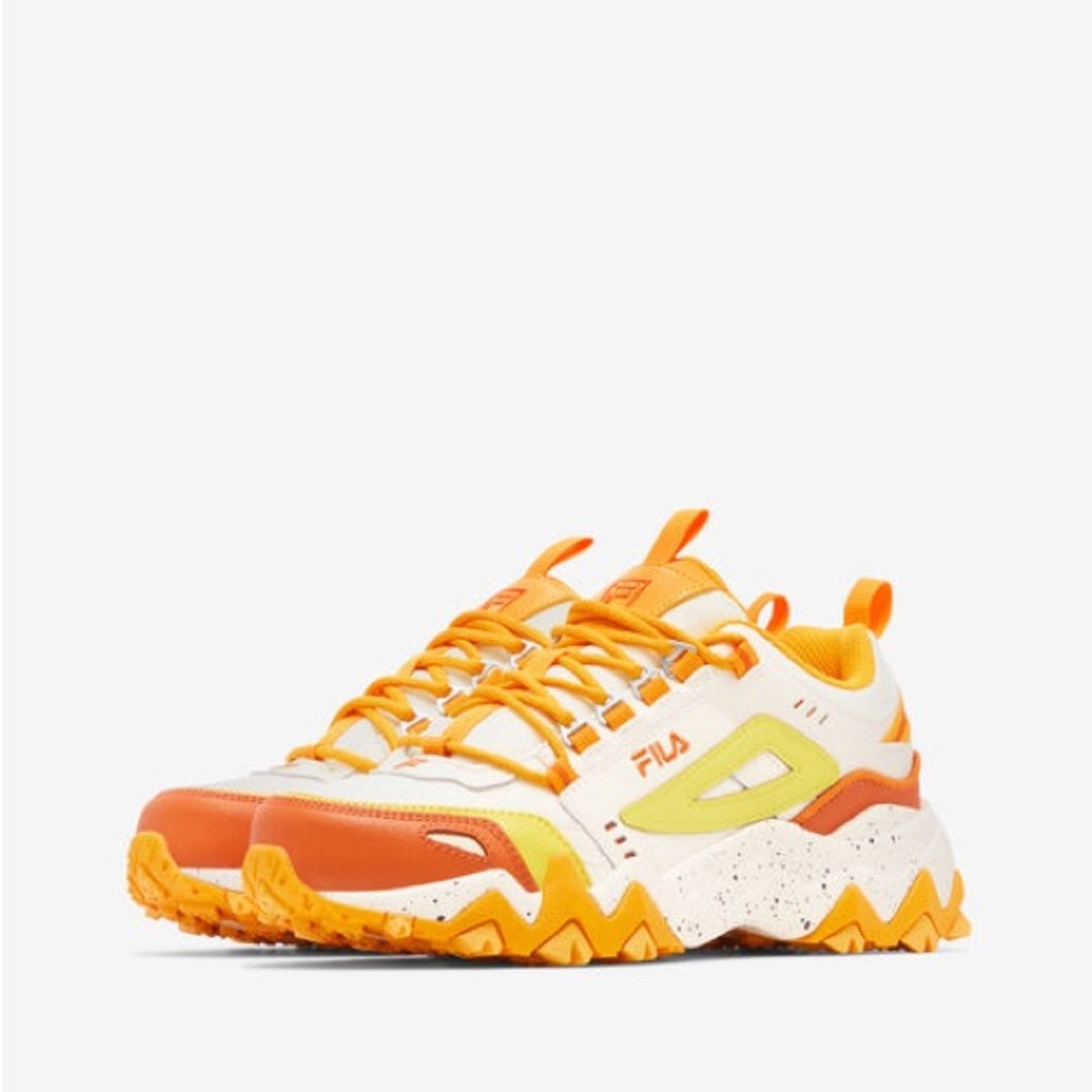 Fila Oakmount Trainer Women’s Low Top Orange Sneakers/Sz:11/NWT - Picture 1 of 16